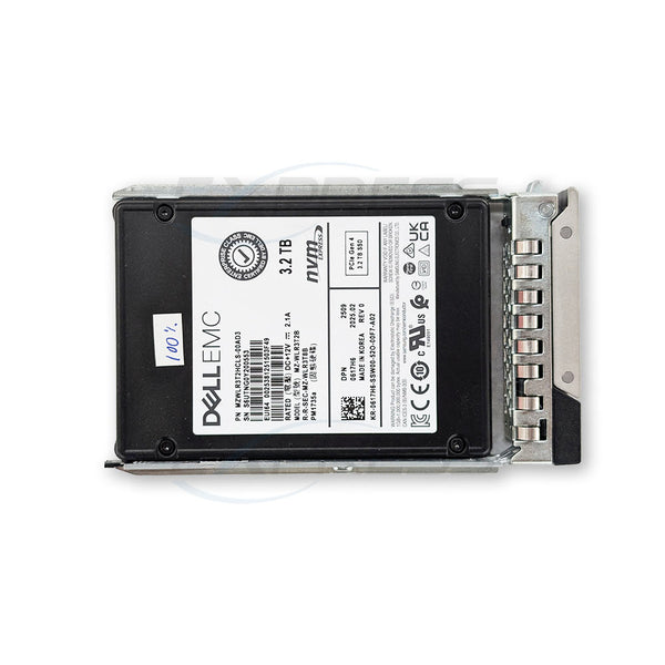 617H6 - 2.5" 3.2TB NVMe (G4) MU SSD | Dell Refurbished Drives