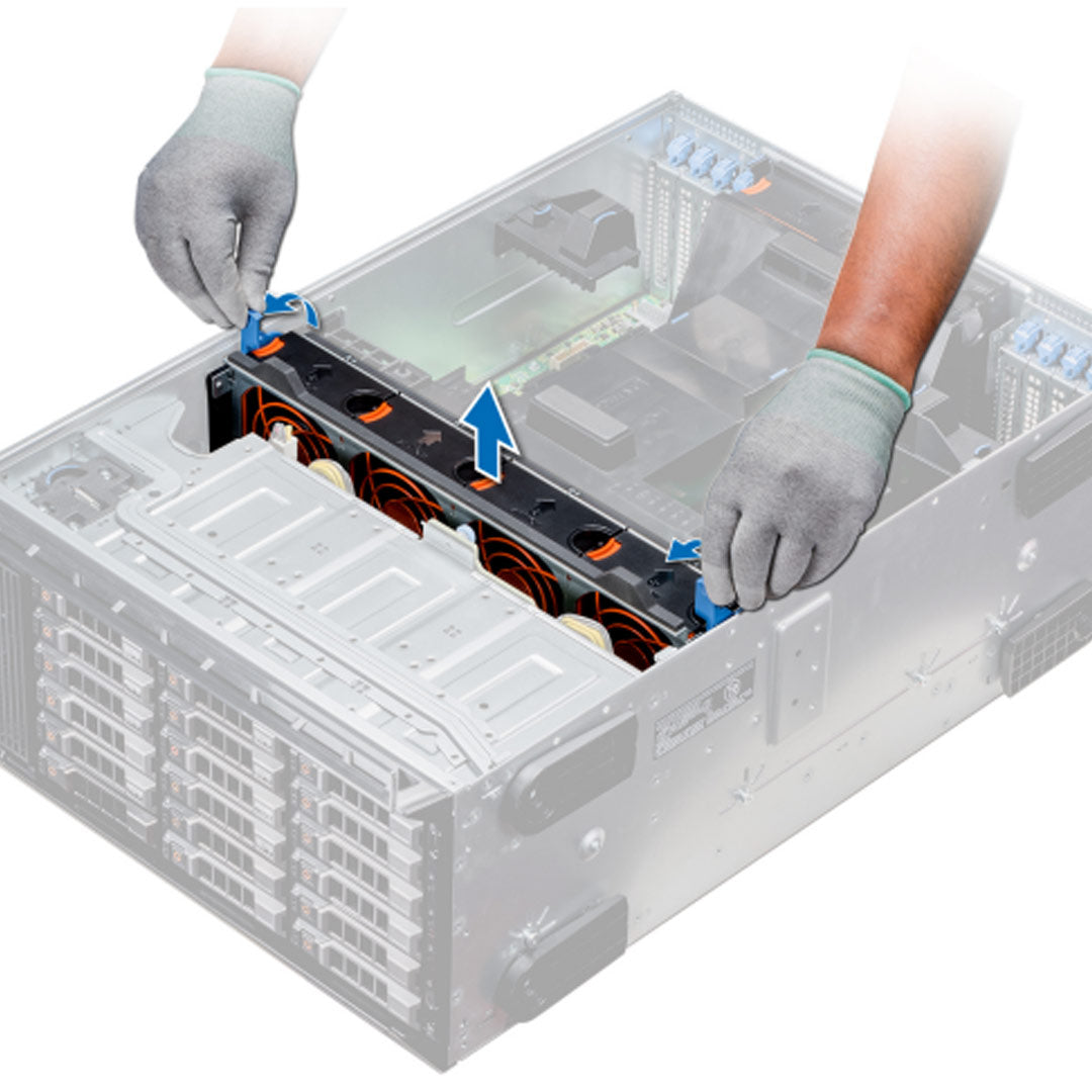 Dell Poweredge T640 Fan Cage | 6KK42