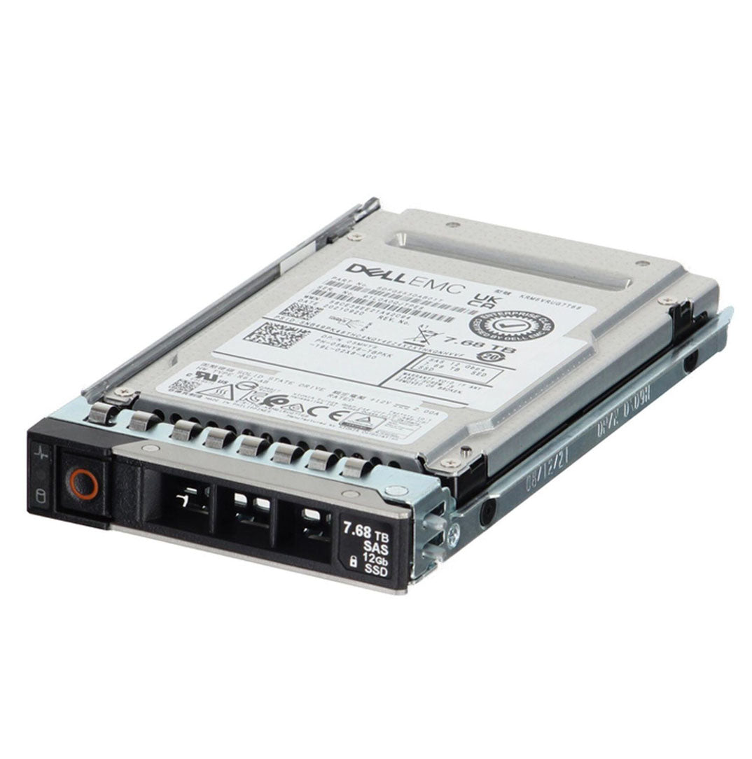 Dell 2.5" 7.68TB SAS 12Gbps RI 512e ISE PM1643a 1 DWPD SSD | 84C40