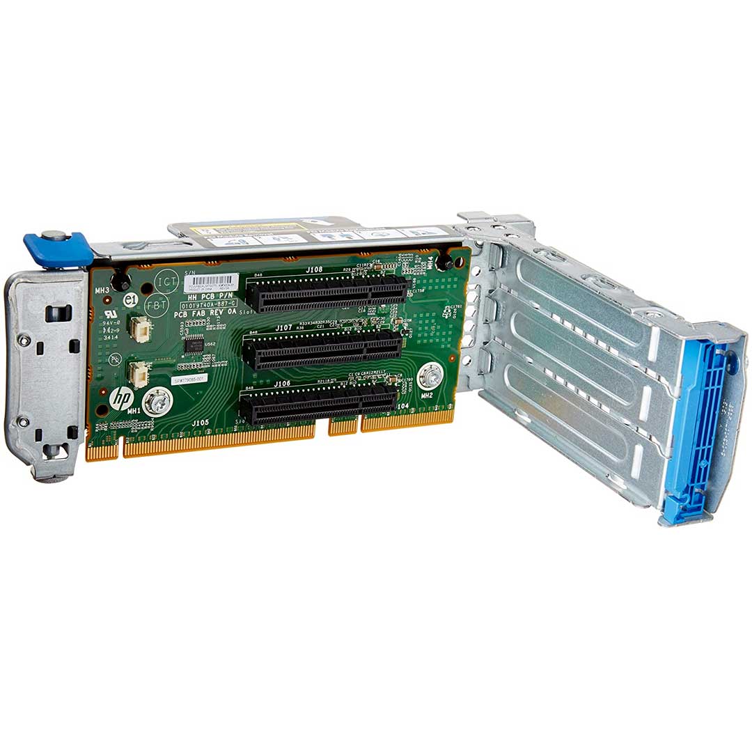 HPE DL180 (G9) 3 Slot x8 PCI-e Riser Kit | 725569-B21