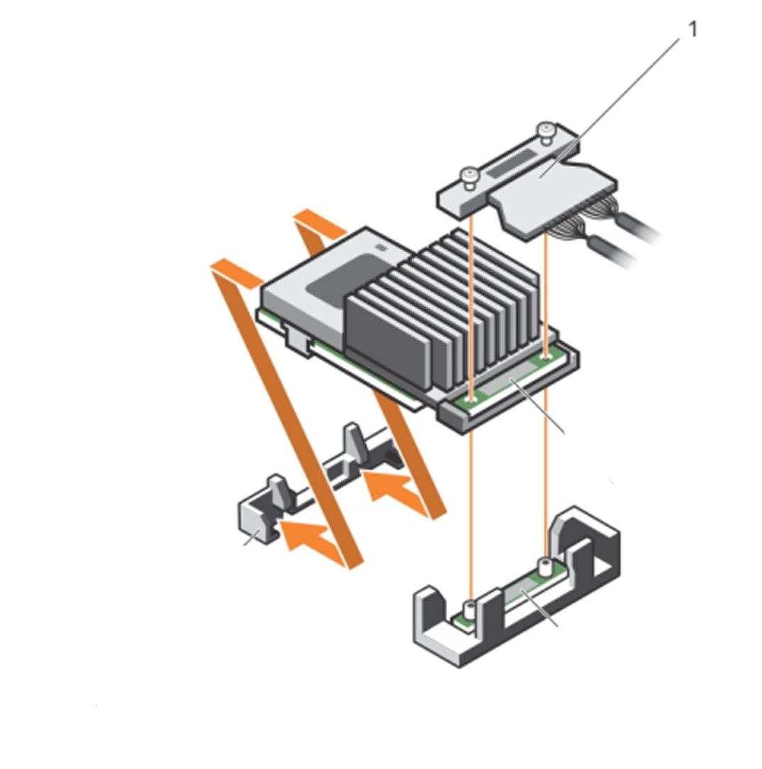 Dell PowerEdge R430 8 Bay mPERC SAS Cable | ND4YM