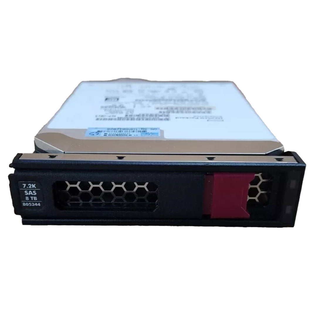 HPE 3.5" 8TB 7.2K SAS 12Gbps Midline HDD | 805344-001