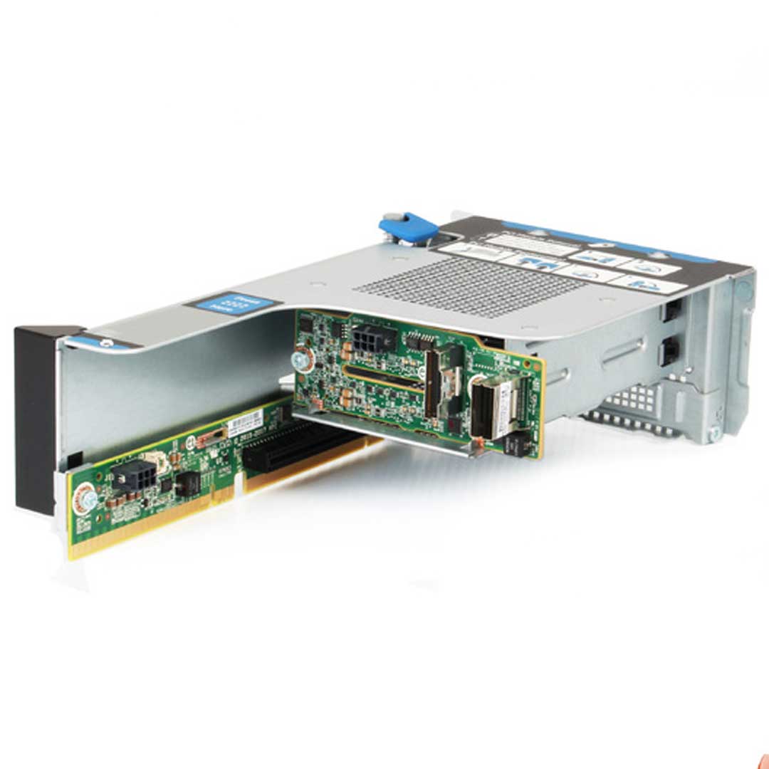 HPE DL380 (G10) Plus 2SFF SAS/SATA 1x16 PCI-e Riser Drive Cage Kit | P55696-B21