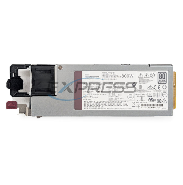 HPE (G10+) 800W 12V Flex Slot Platinum Low Halogen Power Supply | 865412-202