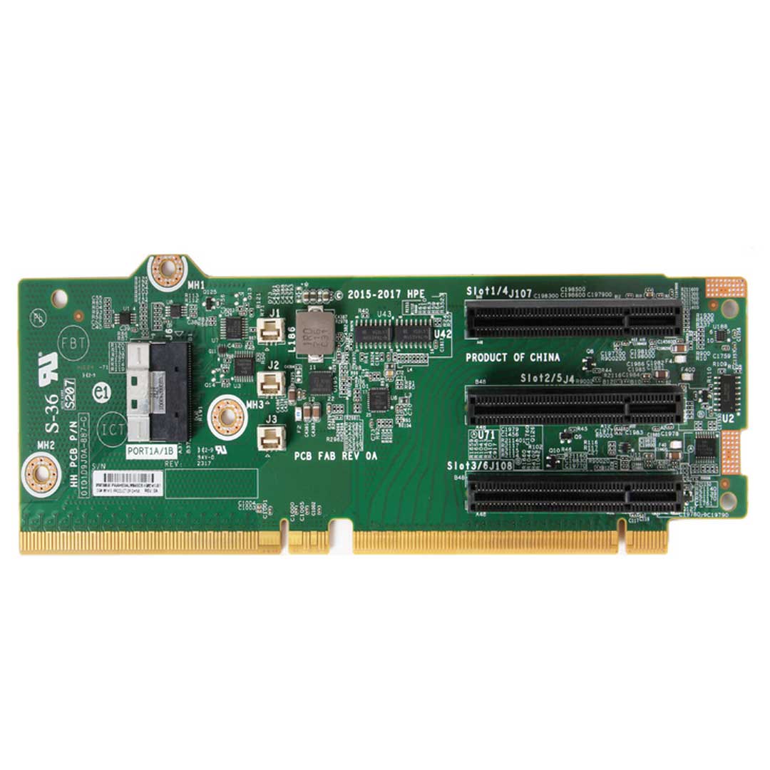 HPE DL38X (G10) Primary x8/X8/X8 1P 2XNVMe Slim SAS FIO Riser Kit | 871673-B21
