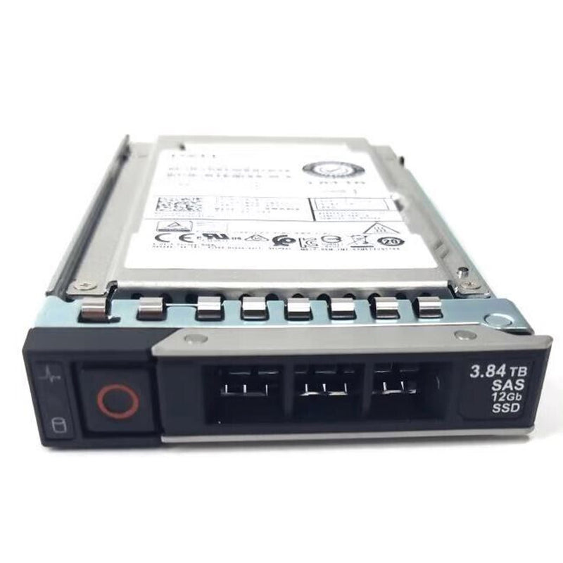Dell 2.5" 3.84TB SAS 12Gbps MU 512n ISE 3 DWPD SSD | 3DDFT