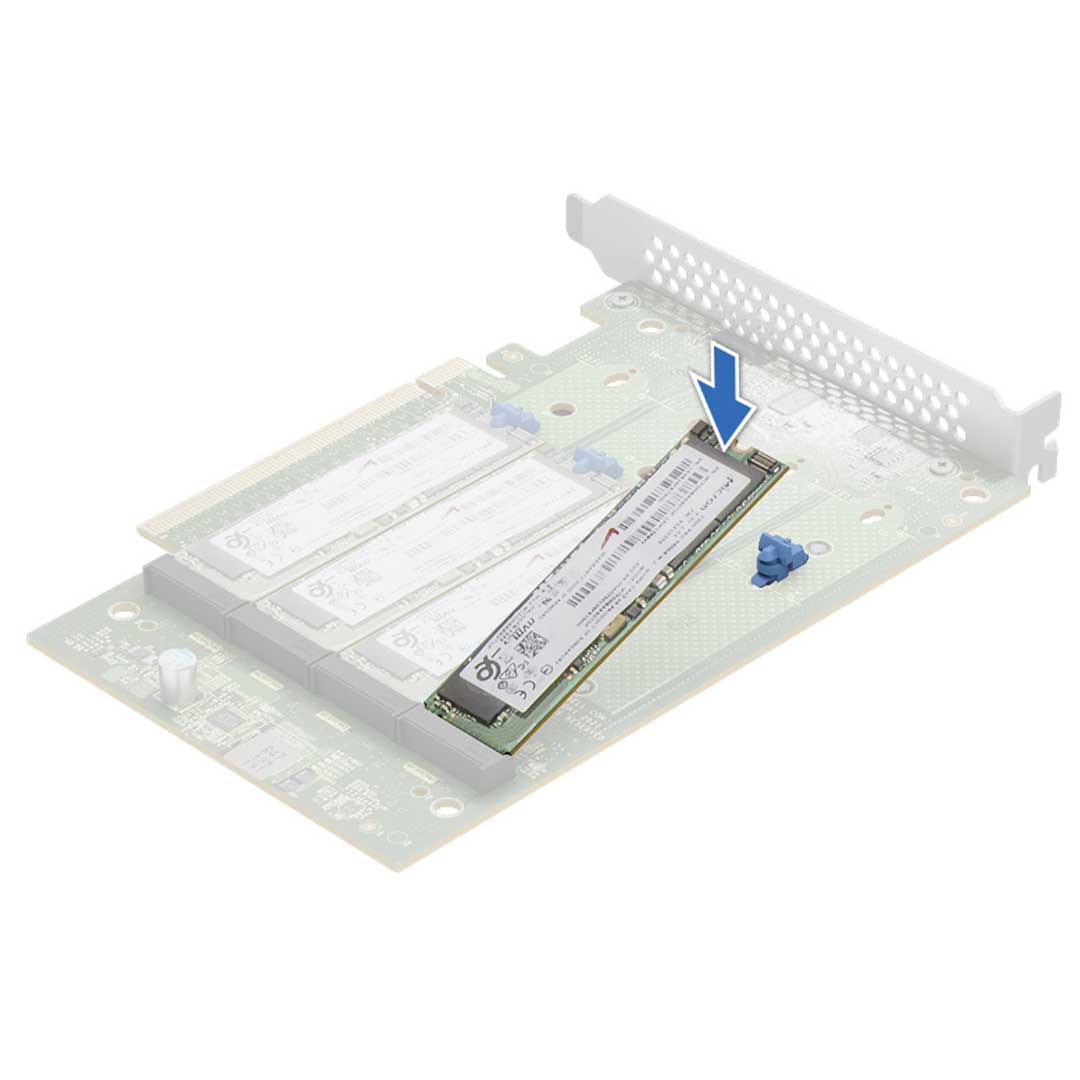Dell 4 x M.2 SSD PCIe AIC