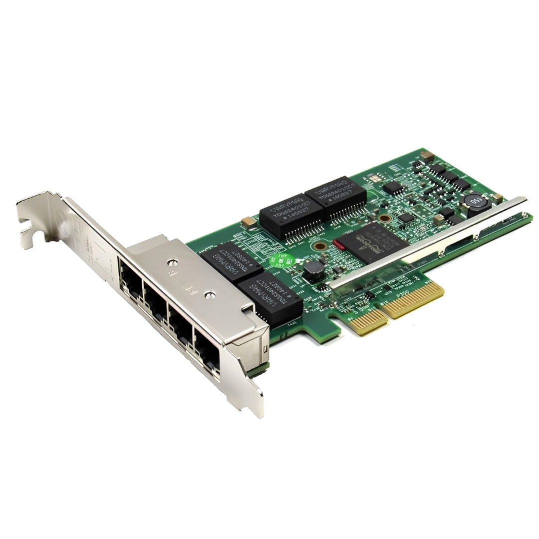 Dell Broadcom 5719 Quad Port 1GbE x4 PCI-e NIC Adapter, FH | HY7RM
