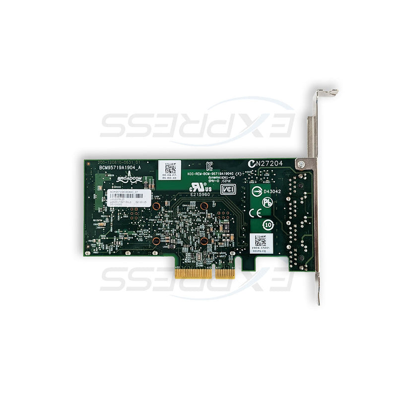 Broadcom BCM5719 Quad Port 1Gb Ethernet Adapter | BCM95719A1904AC