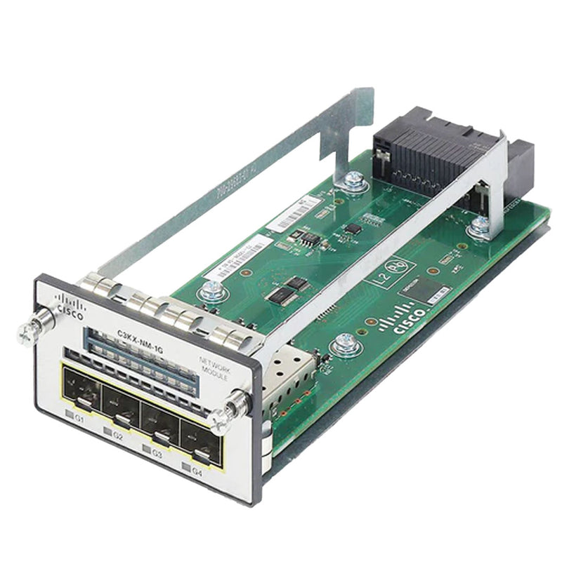 Cisco Quad Port 1/10Gb PoE Network Module | C3KX-NM-1G