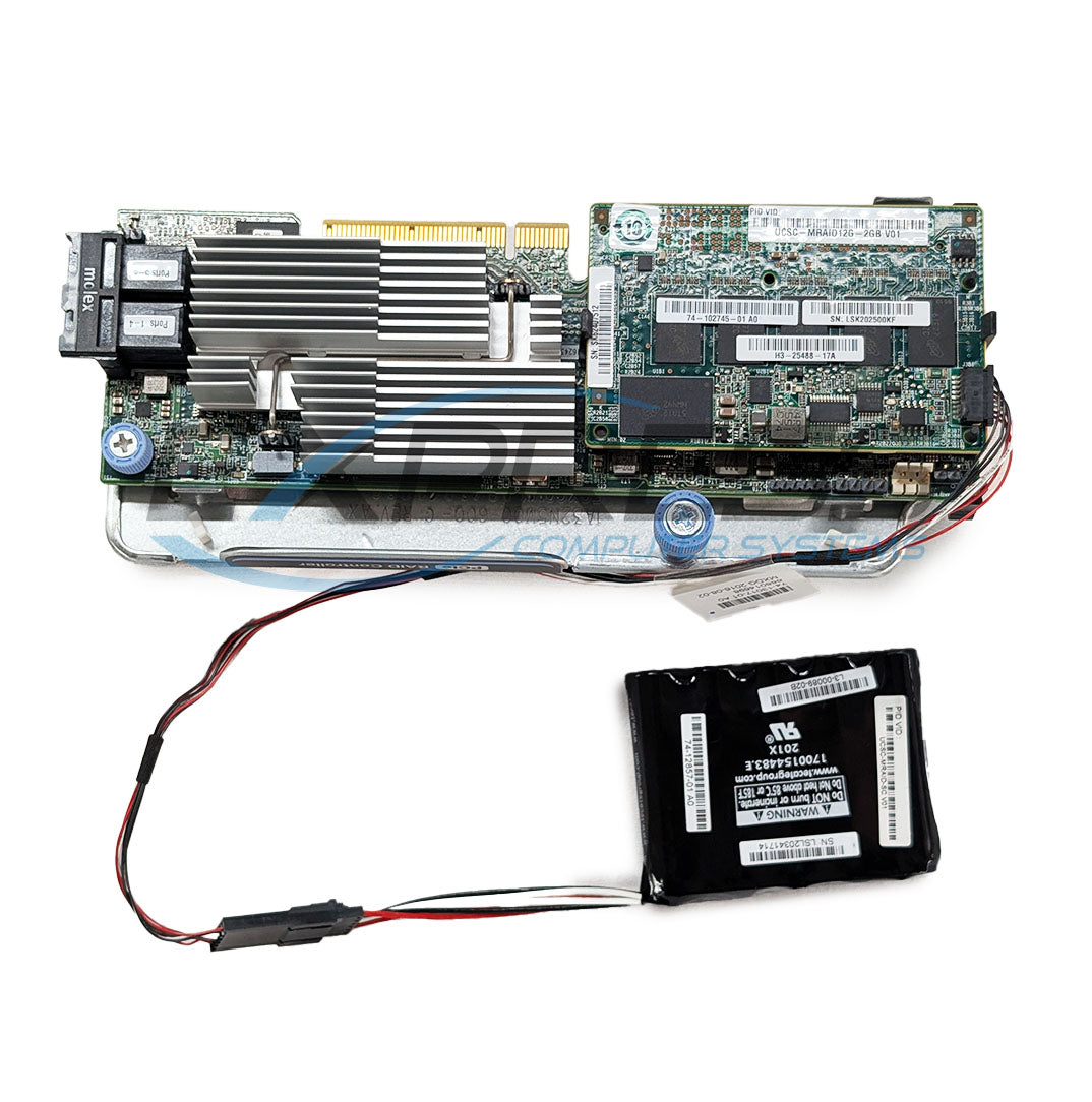 Cisco 12Gbps SAS 2GB FBWC RAID Storage Controller | UCSC-MRAID12G-2GB