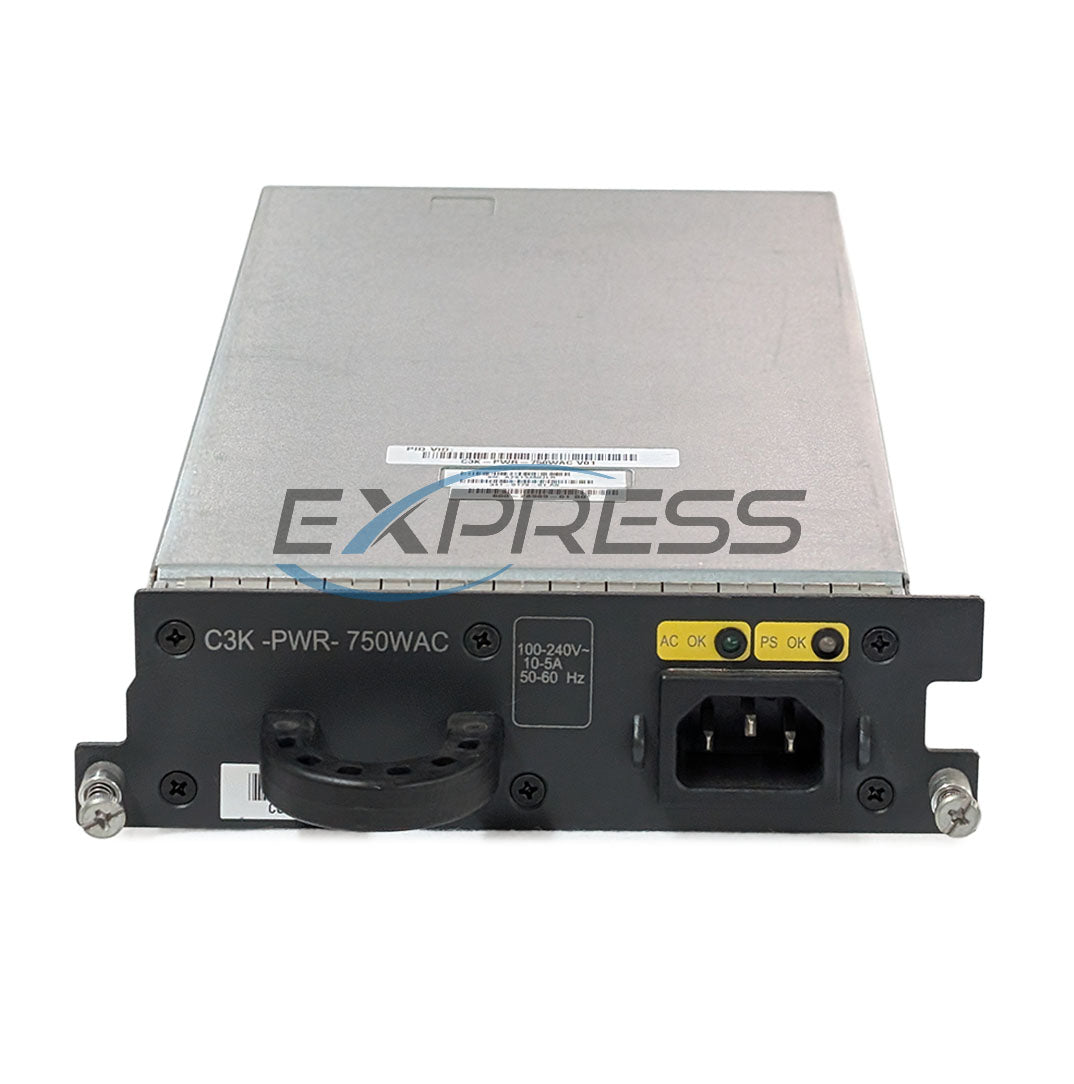 Cisco 750W AC Power Supply Unit PSU (Azs13480Jlr) | C3K-PWR-750WAC