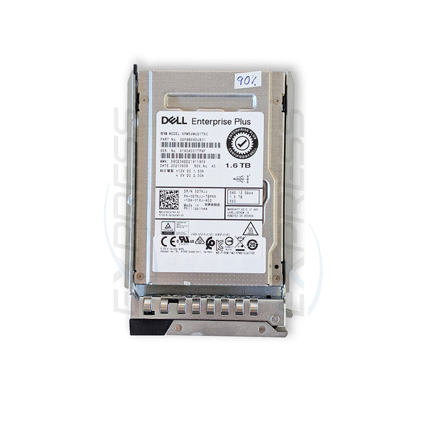 D7KJJ - 2.5" 1.6TB SAS 12Gbps WI SSD | Dell Compellent