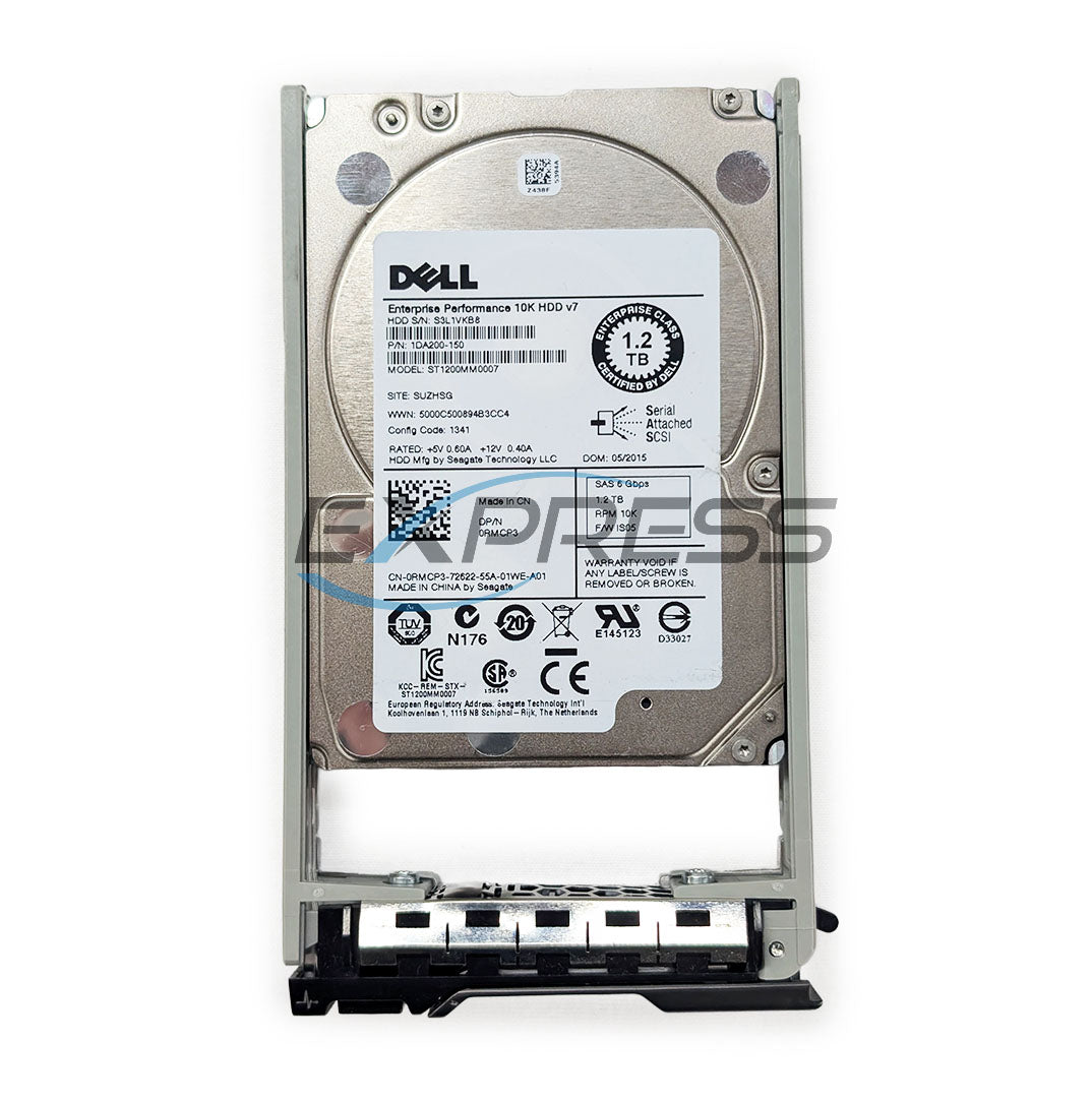 Dell 1.2TB 2.5" 10K SAS 6Gbps HDD | RMCP3