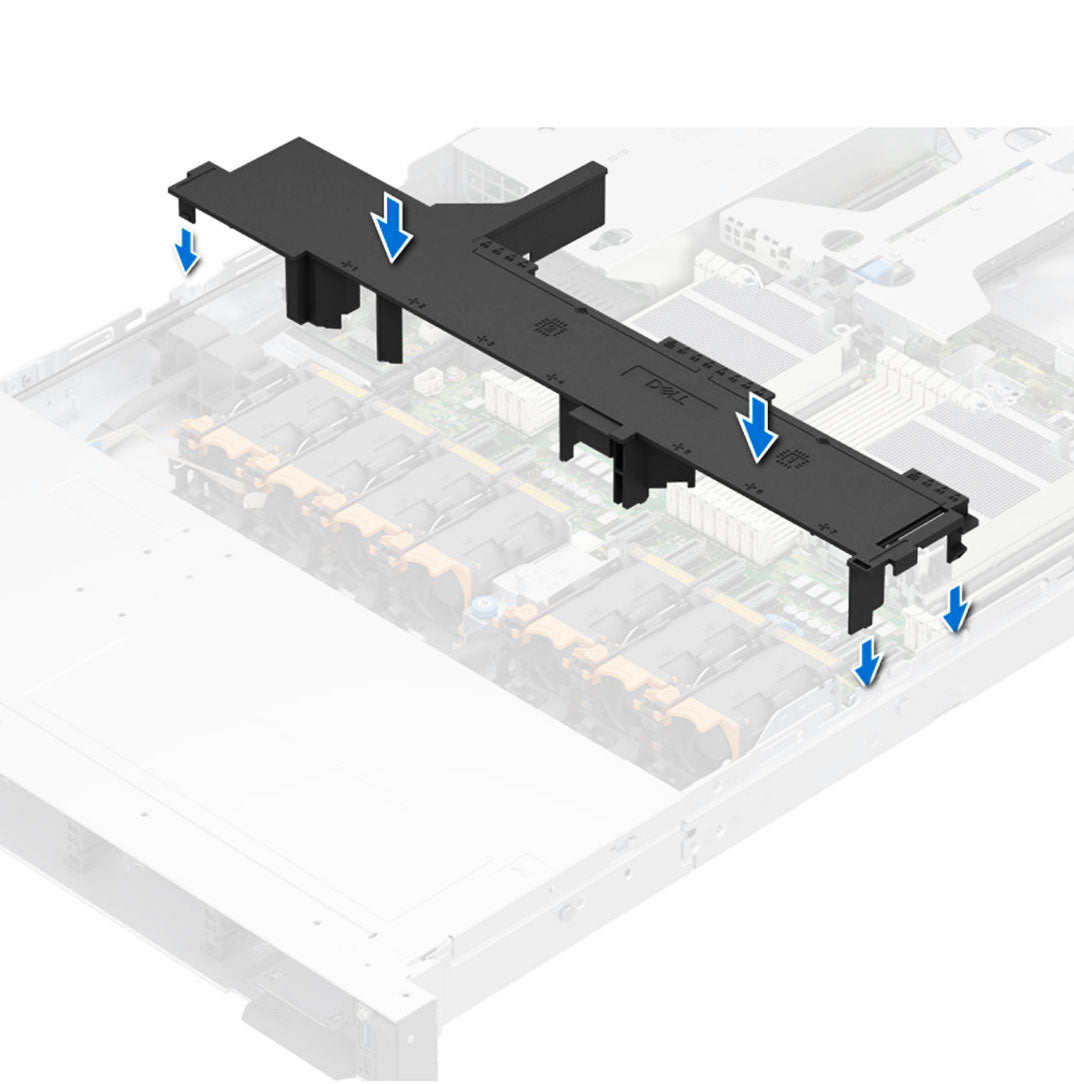 Dell R660xs Standard Air Shroud | DHY66