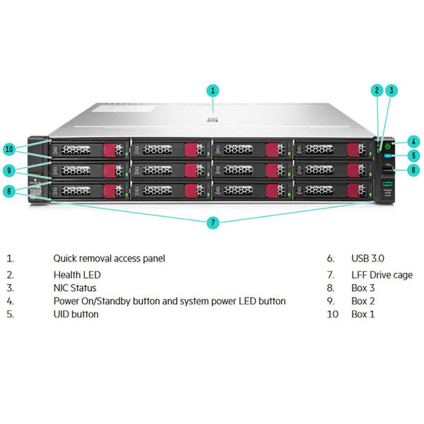 HPE ProLiant DL180 Rack Server (G10) CTO