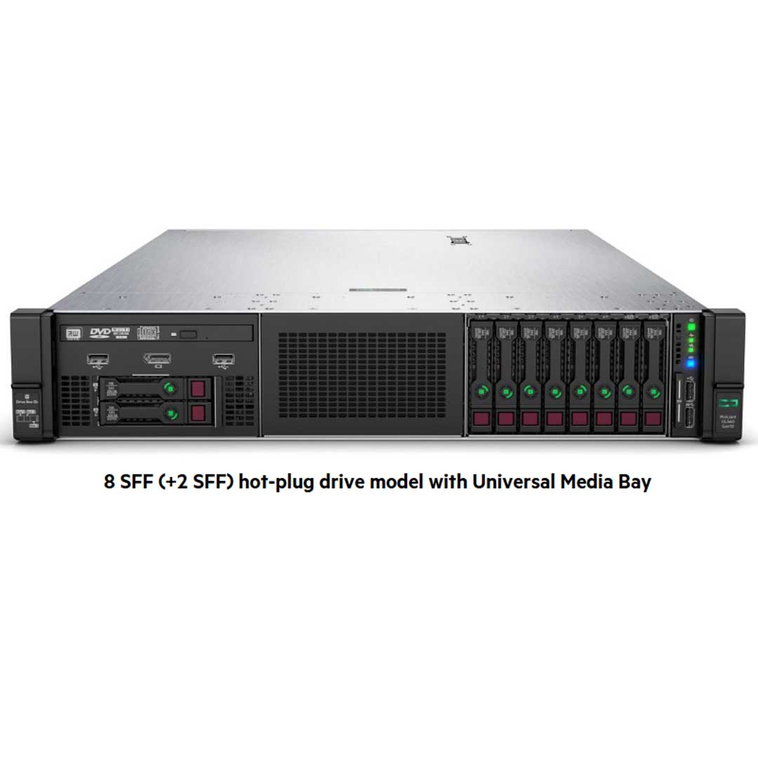 HPE ProLiant DL560 (G10) Base Server 6254 3.1GHz 18C 4P 256GB-R P408i-A 8SFF 2X1600W RPS | P02874-B21