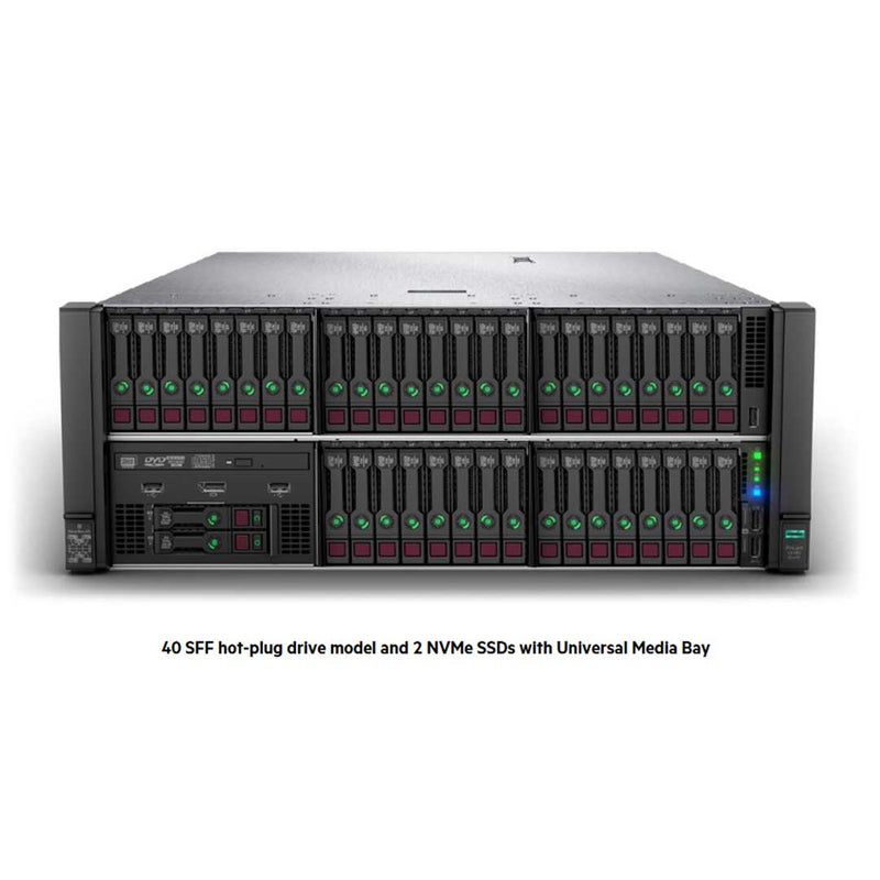 HPE ProLiant DL580 (G10) Performance Server 8260 2.4GHz 24 Core 4P 512GB-R P408I-P 8SFF 4X1600W RPS | P05671-B21