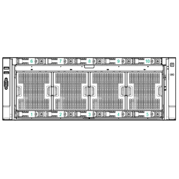 HPE ProLiant DL580 (G9) E7-4809V4 2P 64GB-R P830I/2G 331FLR-SFP 1200W RPS Server | 816817-B21
