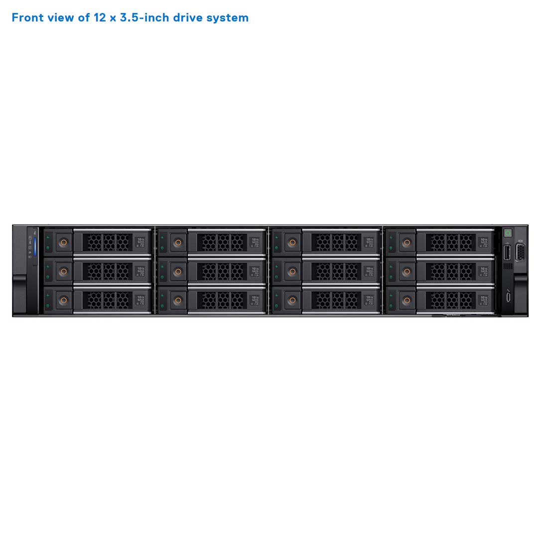 Dell PowerEdge R7625 Rack Server Chassis (12x 3.5")