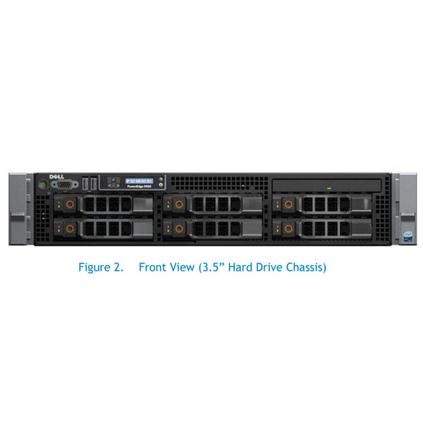 Dell PowerEdge R710 Rack Server Chassis (6x3.5")