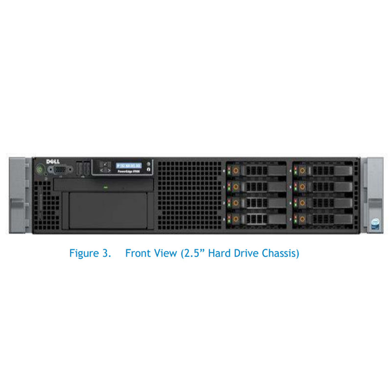 Dell PowerEdge R710 Rack Server Chassis (6x3.5")