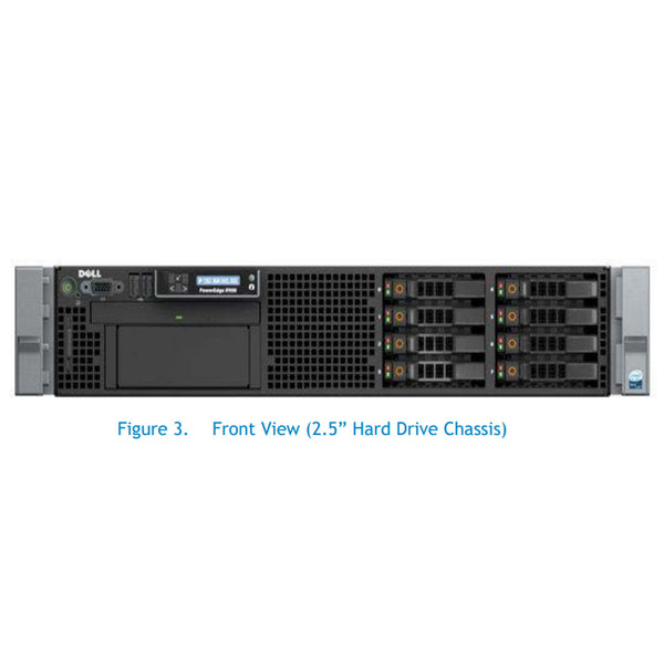 Dell PowerEdge R710 Rack Server Chassis (8x2.5")