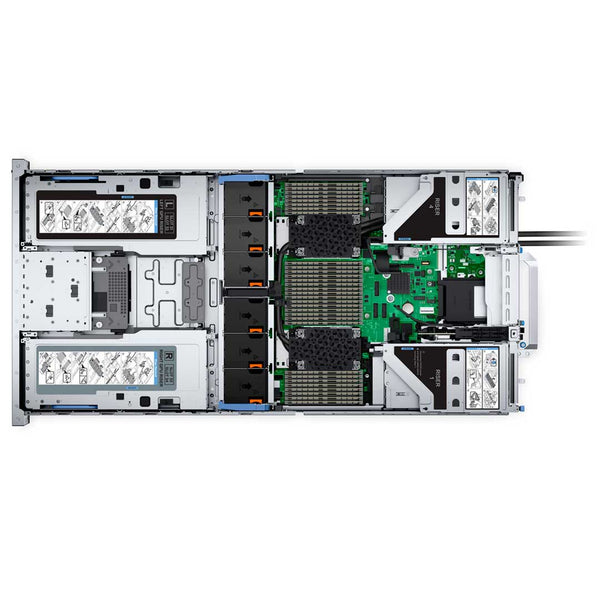 Dell PowerEdge R760XA Rack Server Chassis (6x 2.5") NVMe