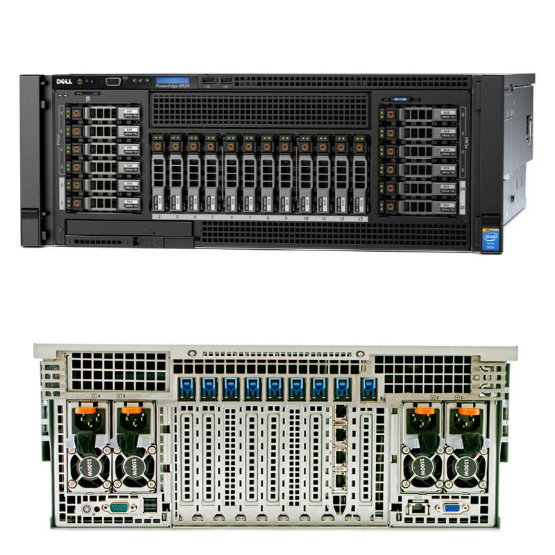 PER920-24x2.5 | Refurbished Dell PowerEdge R920 Rack Server Chassis (24x2.5")