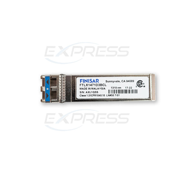 FTLX1471D3BCL - 10Gbps SFP+ SMF 1310NM 10KM Long Range Transciever
