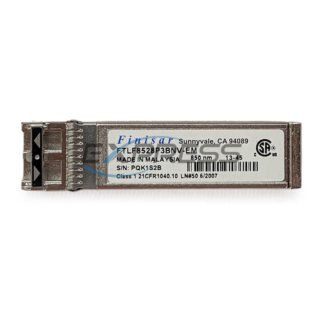 Finisar 2/4/8Gb Sw SFP+ Transceiver | FTLF8528P3BNV-EM
