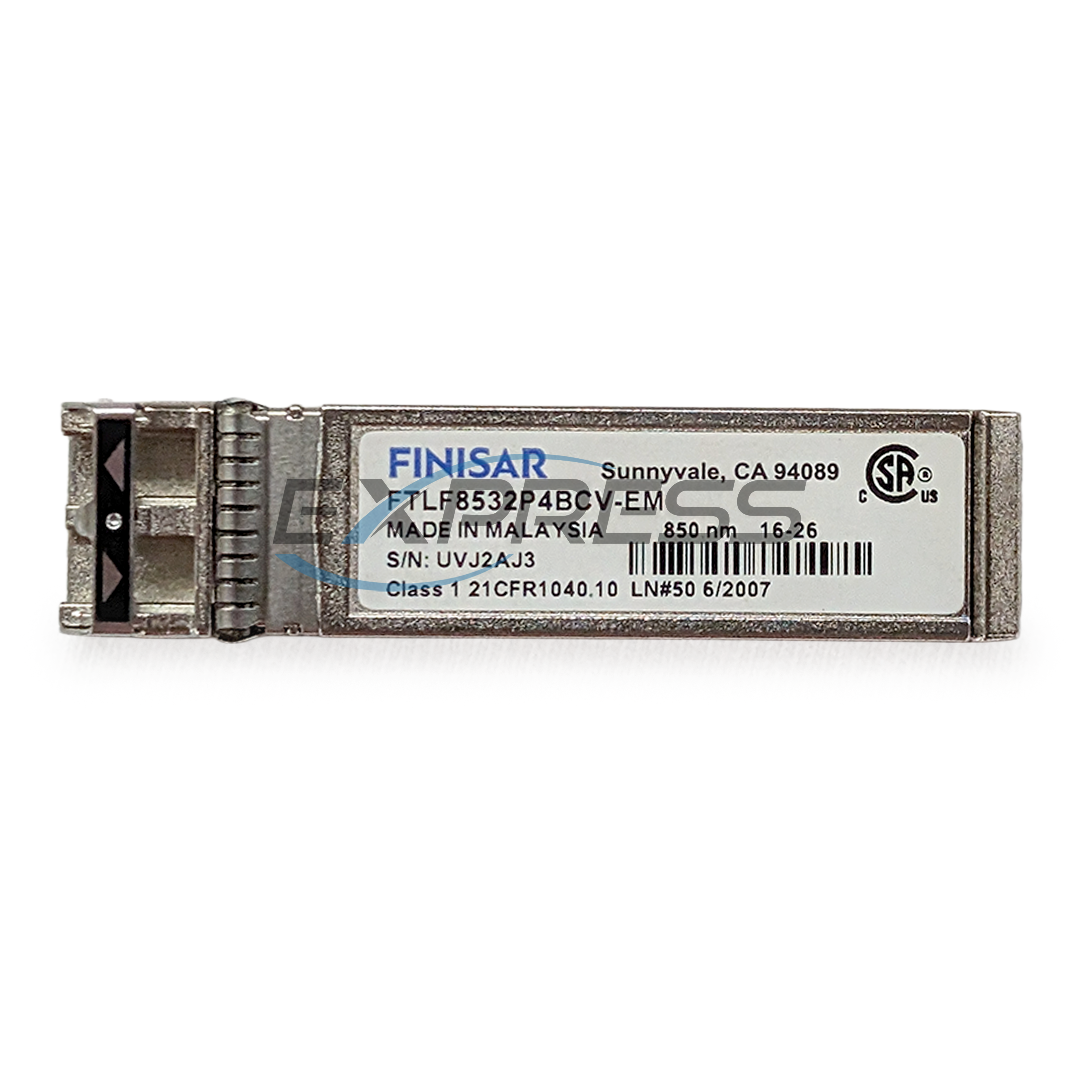 Finisar 32Gb FC SFP+ SR Transceiver | FTLF8532P4BCV-EM