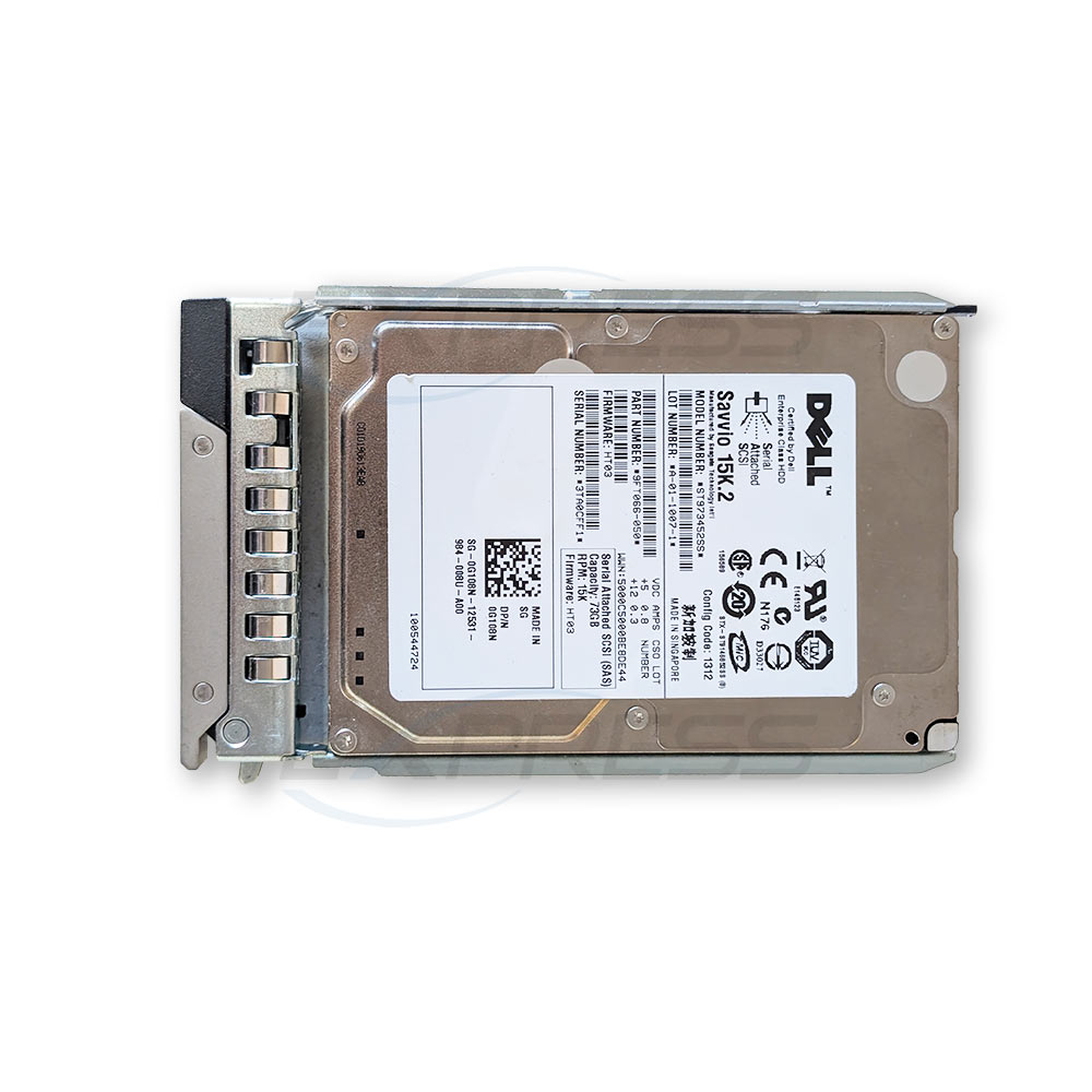 G108N - 73GB 15K SAS 3Gbps 2.5in HDD | Dell PowerEdge