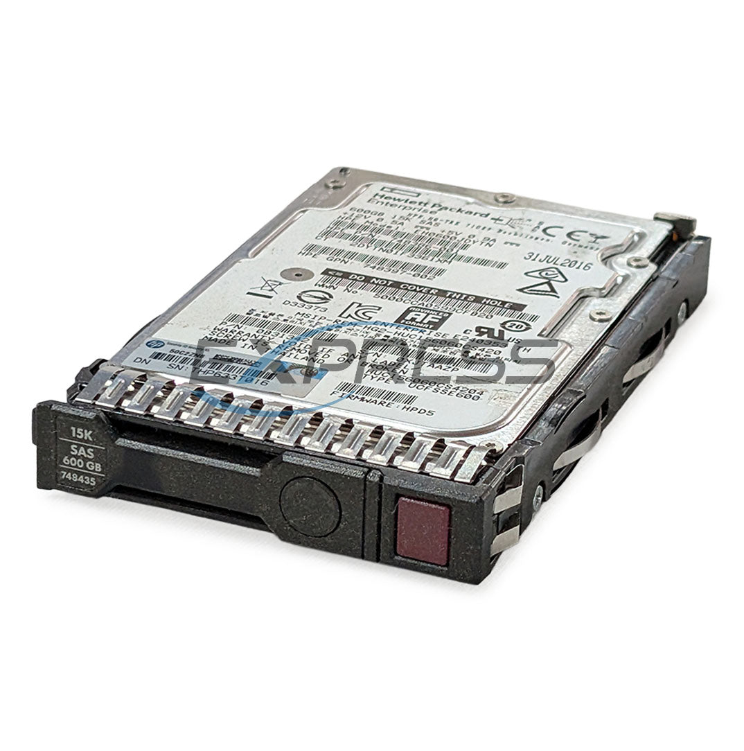 HPE 2.5" 600GB 15K SAS 6Gbps Enterprise HDD | 748435-001