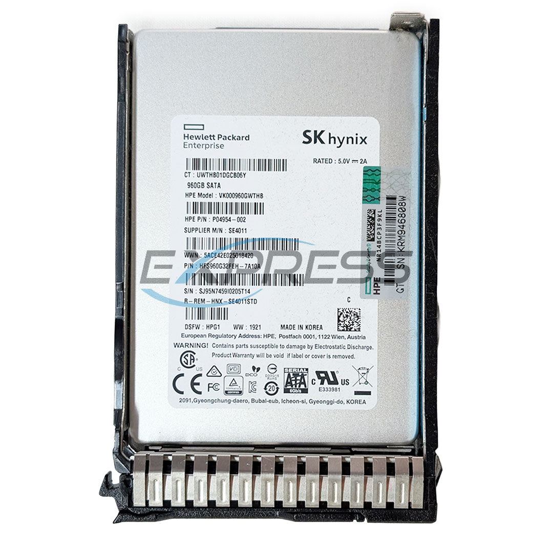 HPE 2.5" 960GB SATA 6Gbps RI SC SSD | P06572-001