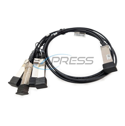 HPE 40Gb QSFP to 4X10Gb SFP+ 1M DAC Breakout Cable | JG329A