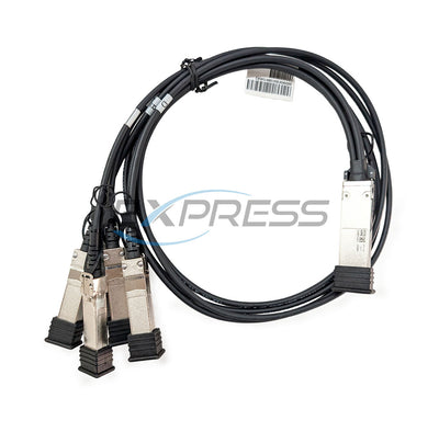 HPE 40Gb QSFP to 4X10Gb SFP+ 1M DAC Breakout Cable | JG329A