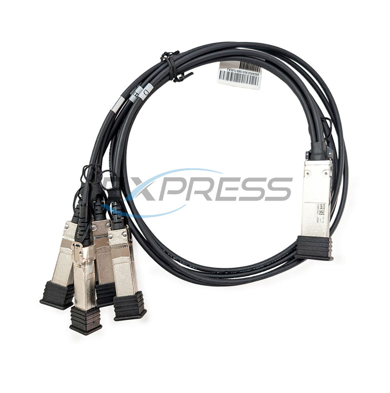 HPE 40Gb QSFP to 4X10Gb SFP+ 1M DAC Breakout Cable | JG329A