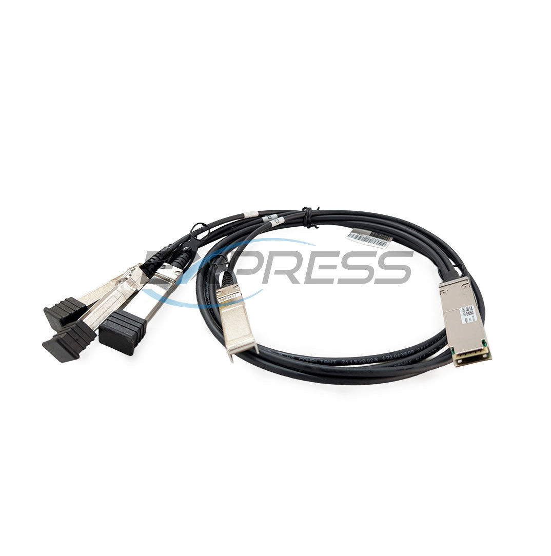 HPE 40Gb QSFP to 4X10Gb SFP+ 1M DAC Breakout Cable | JG329A