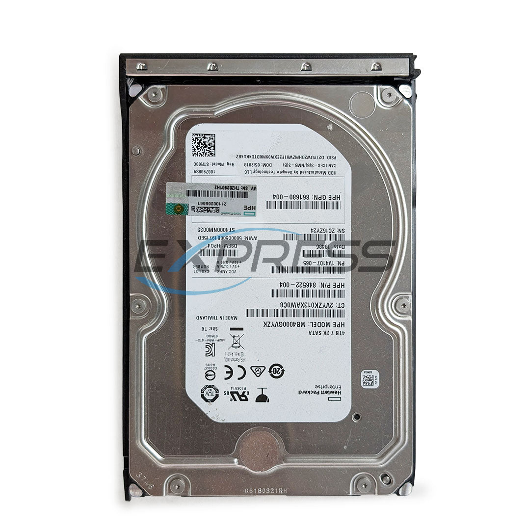 HPE 4TB 7.2K SATA 6Gbps LP (DS) HDD | 861683-H21