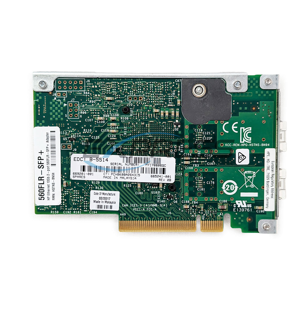 HPE 560FLR Dual Port 10GbE SFP+ LOM Adapter (669281-001) | 665243-B21