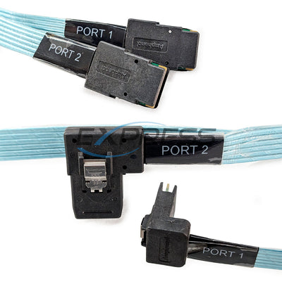 HPE Dl360 (G10) Dual miniSAS Cable | 869662-001
