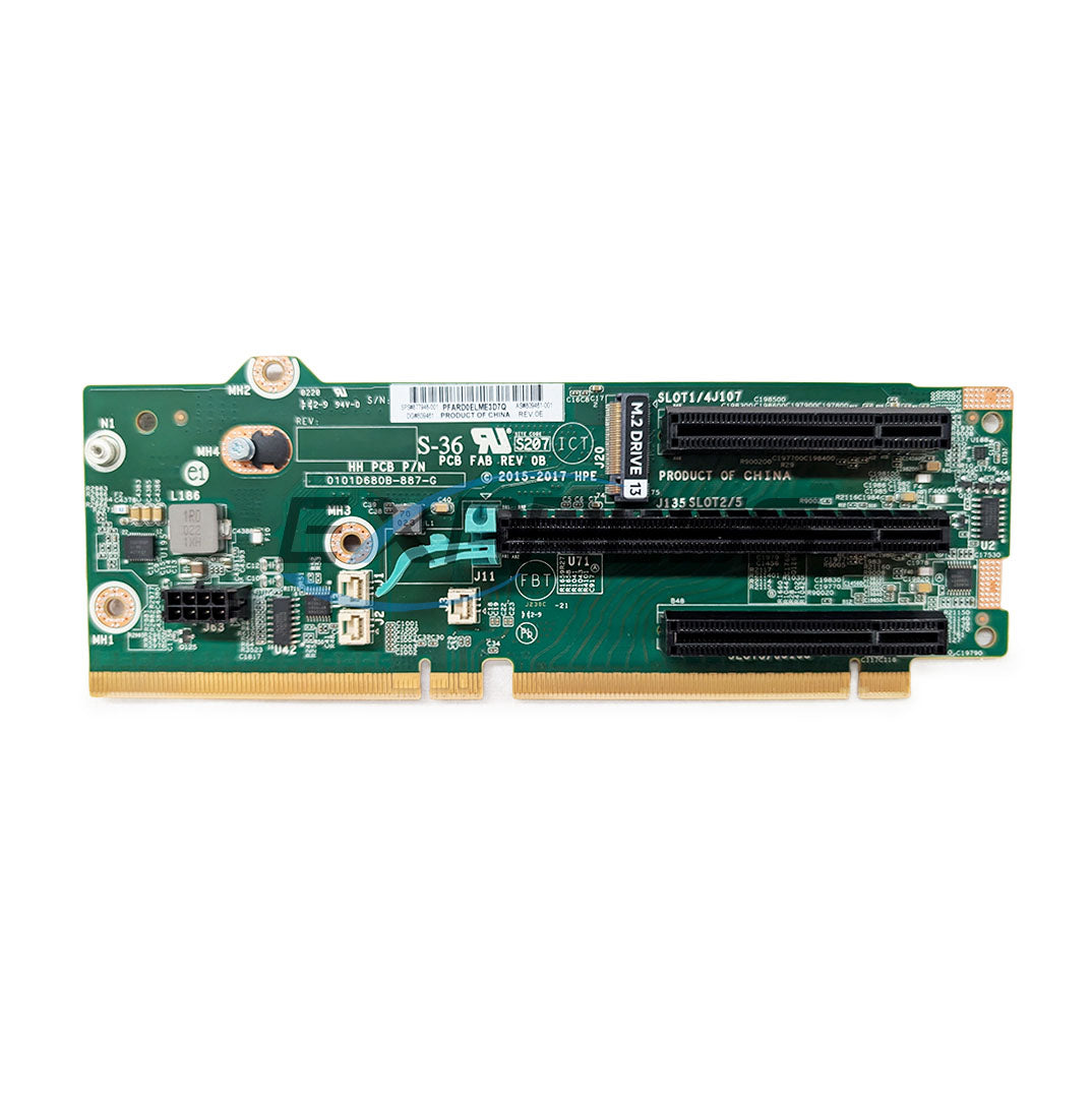 HPE ProLiant Dl380 (G10) 2x8+1x16 PCI-e M.2 Riser | 877946-001