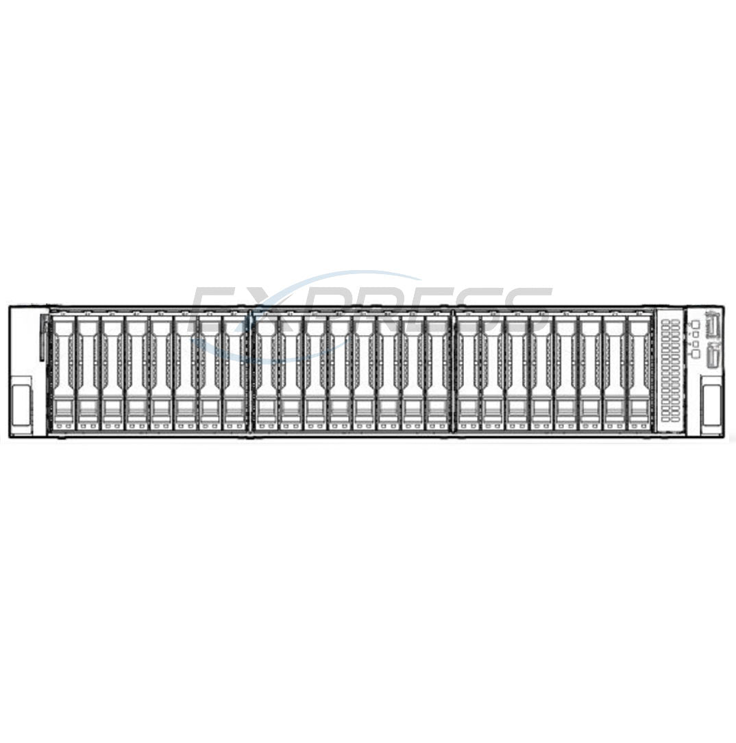 P55083-B21 - 8SFF Tri-Mode U.3 x4 BC Backplane Kit | Refurbished HPE ProLiant DL345 Gen11