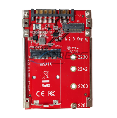 MSATA & M.2 Convert to 2.5" SATA Adapter Module | ISAT-M2MS
