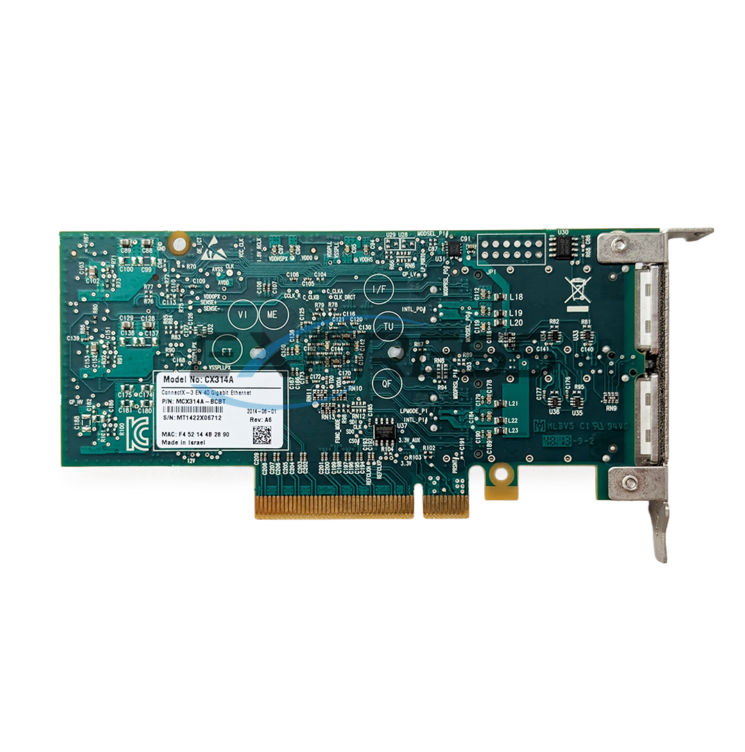 Mellanox ConnectX-3 Dual Port 40GbE Network Adapter | CX314A