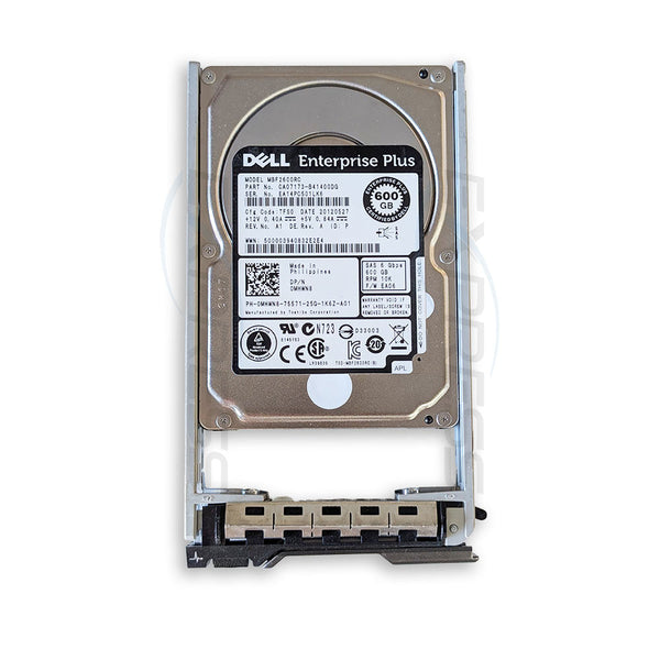 Dell Equallogic 2.5" 600GB 10K SAS 6Gbps HDD | MHWN8