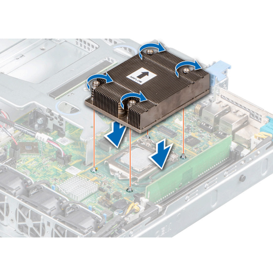 Dell 14th Gen 1U (76mm x 110mm x 24mm) Heatsink | NV1CY