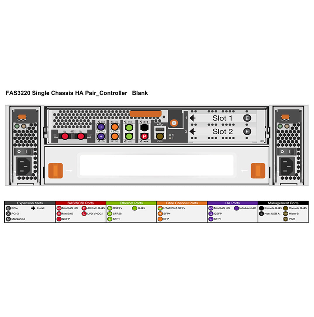 NetApp FAS3220 Filer Head Single Controller