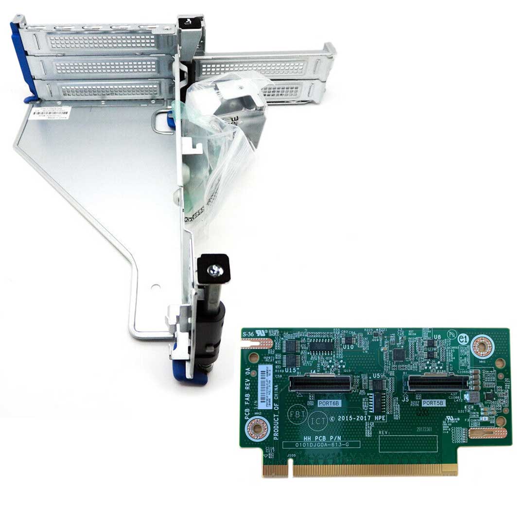 HPE ProLiant Dl380 (G10) Plus 2-Port 4NVMe SlimSAS Tertiary Riser Kit | P27093-B21